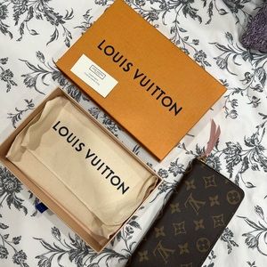 Louis Vuitton - Clémence Wallet (Monogram, Rose Ballerine)